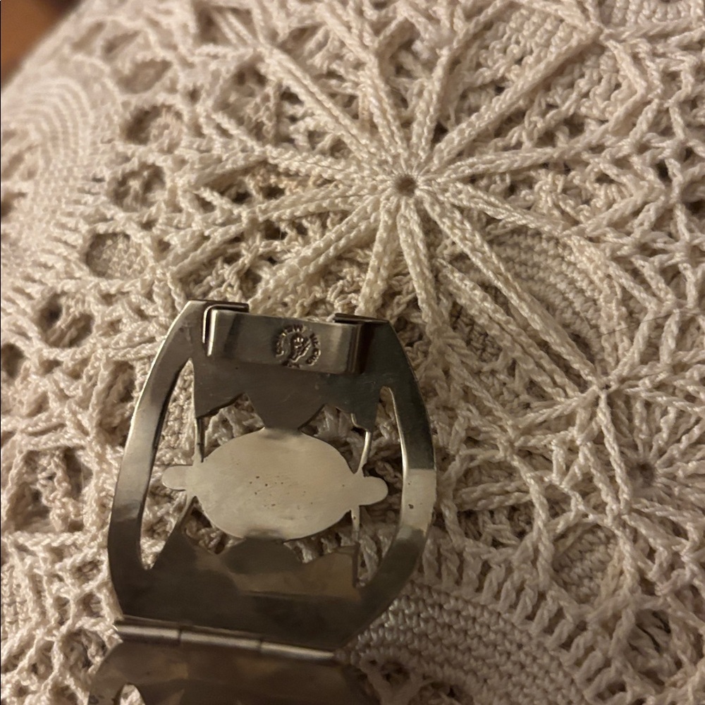 Vintage Sterling 925 Taxco link bracelet - Picture 3 of 13